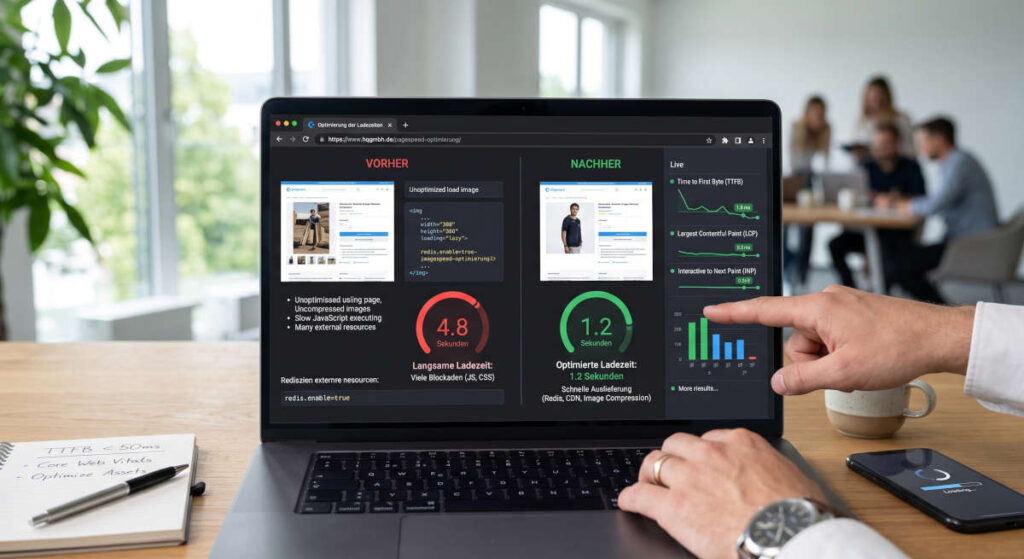 Optimierung der Ladezeiten in Shopware