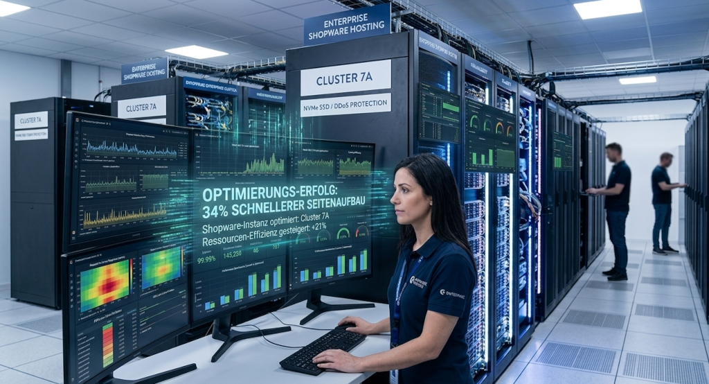 Shopware Hosting Optimierung auf enterprise niveau