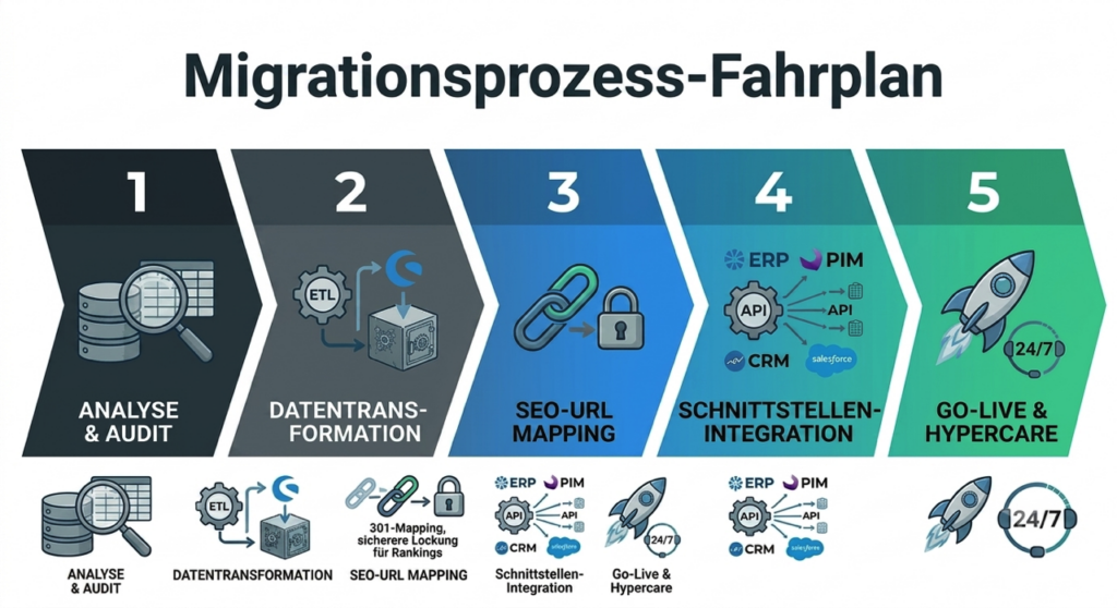 Einführung in die Shopware 6 Migration
